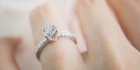 Stunning engagement rings featuring beautiful diamonds and intricate designs.